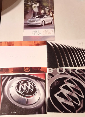 Lote De Catalogos Folletos Buick Estados Unidos 0
