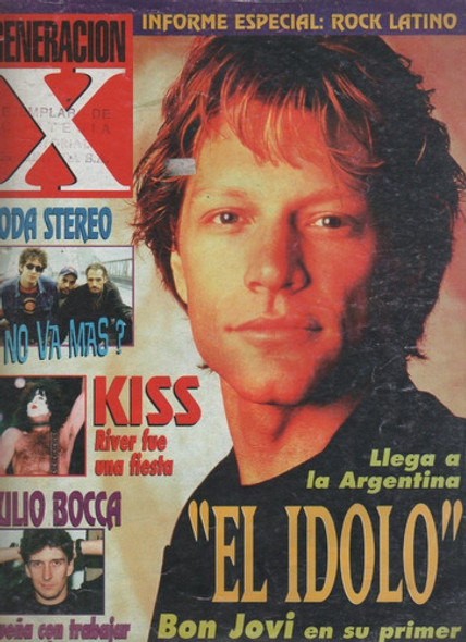 Revista * Generacion X * Nº 19 Año 1997 Soda - Kiss - B Jovi 0