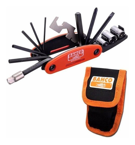 Kit Bahco De Herramientas Llaves Allen Tubos Para Bicicleta 0