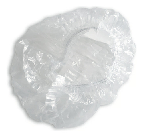 Cofia Descartable De Polietileno Ideal Gastronomia X 100 Uni 1