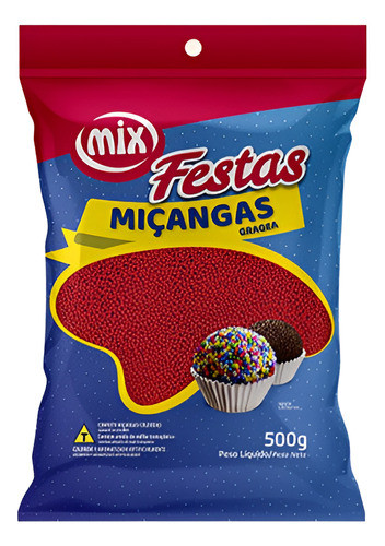 Grageas Rojas Mix 500 Gr. Repostería Y Confitería 0