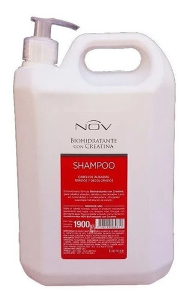 Shampoo Biohidratante Cab. Alisados 1900ml Nov X 3 Unidad 1 Shampoo Biohidratante Cab. Alisados 1900ml Nov X 3 Unidad 1