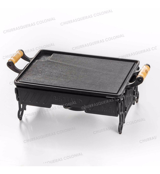 Rechaud De Ferro Fundido Para Grelhar - Picanheira 0 Rechaud De Ferro Fundido Para Grelhar - Picanheira 0