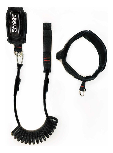 Leash / Cordinha Canoa Havaiana (strap Duplo Com Mosquetão) 1