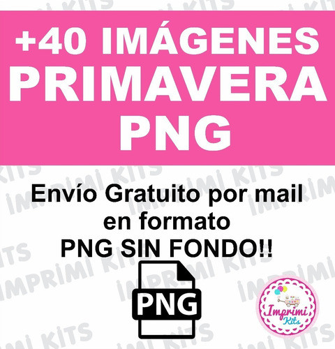 Kit Imprimible Png Primavera Tazas Remeras Sublimacion 1