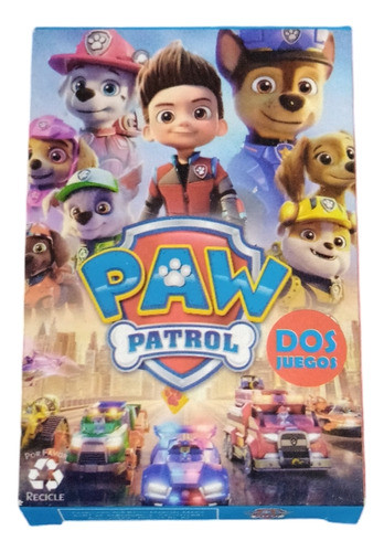 Cartas Naipes Souvenirs Paw Patrol X25 Mazos 0