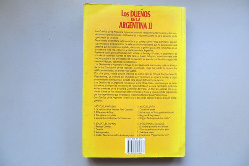 Los Dueños De La Argentina 2 Luis Majul Ed Sudamericana 1994 1