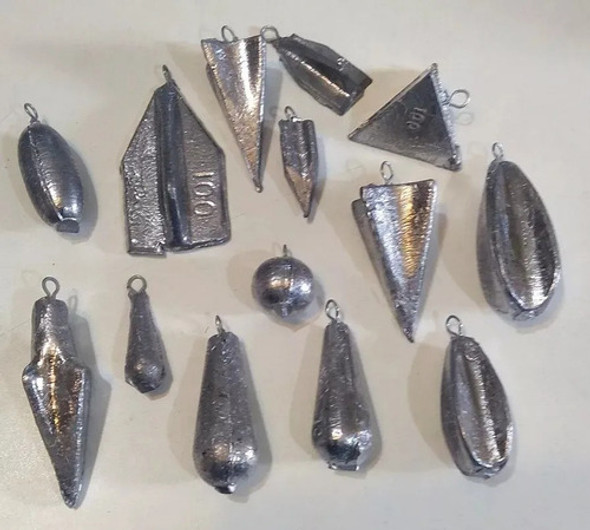 Plomadas 1kg Surtida Varias Pesos De  Calidad 1