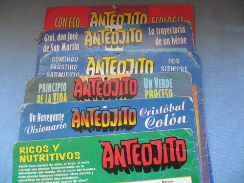 Poster Educativo Anteojito X 6 Ejemplares 1