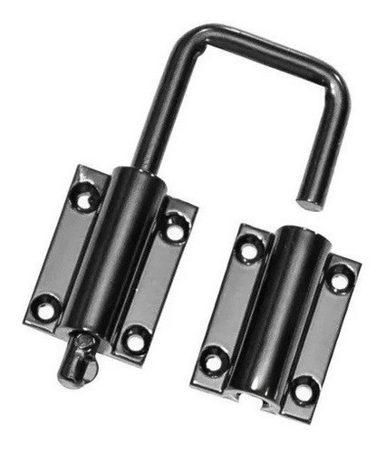 Kit 04 Trincos De Alumínio Para Porta Camarão - Preto 1