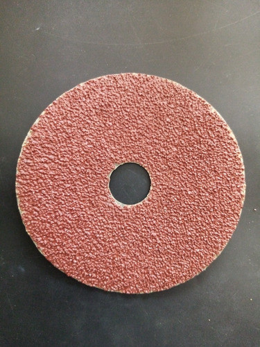 10 Discos Lija Fibra Óxido Aluminio P/ Amoladora 4 1 /2 Aa 0