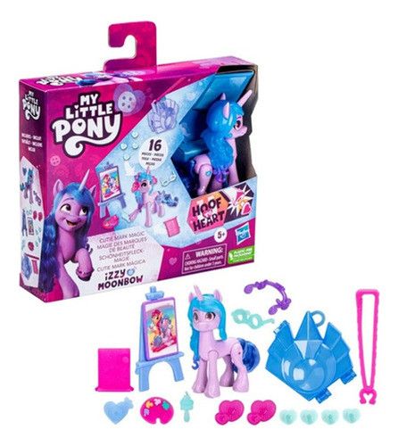 My Little Pony Set Izzy Moonbow Con 16 Piezas Hasbro 0