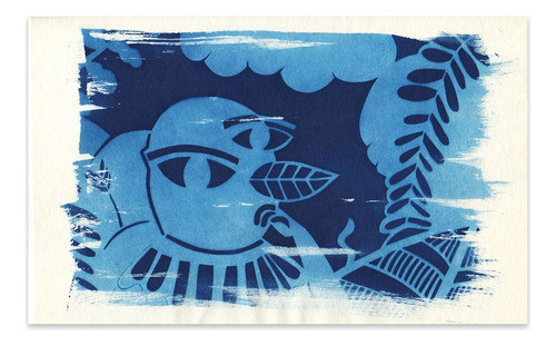 Cianotipo N° 2 Por Ju Radicich (29 X 21 Cm) 0