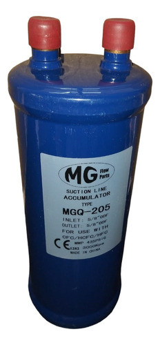 Acumuladores De Succion Tdc-xf205- 5/8s-252x102mm 1