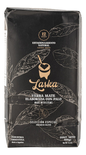 Yerba Mate Laska Seleccion Especial - No Acidez 0