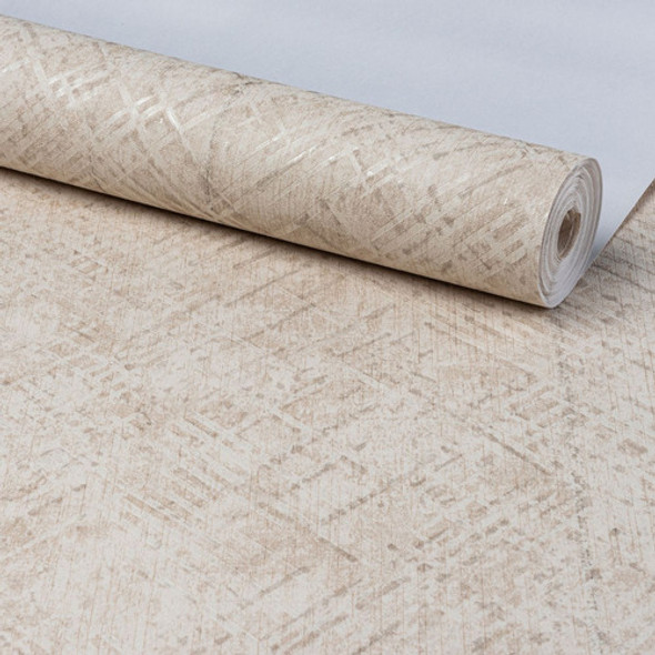 Rolo De Papel Parede Vinílico Crossing Line Creme 10 Metros 0