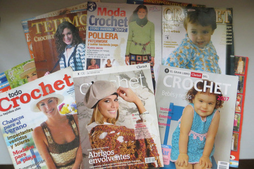 Lote 13 Revistas Crochet Solo Crochet Y Otras 1