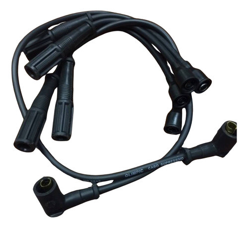 Cables Bujias (c/resistor) Bre Fiat Uno 91-95 0