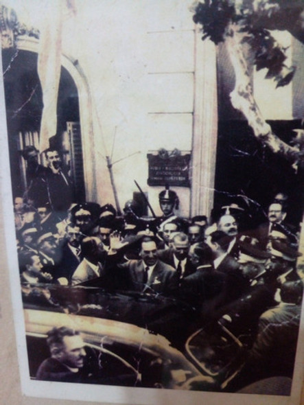 Antigua Fotografía Juan Peron Enmarcado. 1