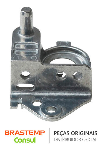 Dobradiça Inferior Geladeira Brastemp Brm38e Brm39e Brm39z 1