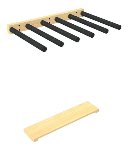 Soporte Rack De Pared 4board Con Step Para Tablas De Surf 0