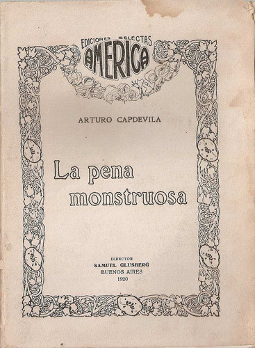 La Pena Monstruosa - Capdevila - America 0