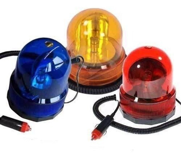 Baliza Giratoria Magnetica Para Auto 12v Y 24v Potenciada 0