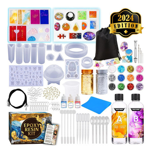 Kit De Resina Dayfeeby Para Principiantes Con Moldes De Resi 0
