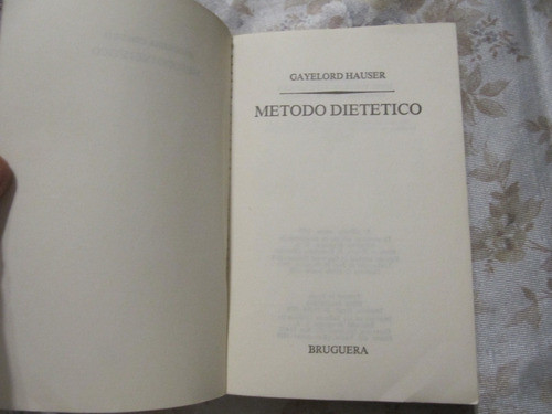 Metodo Dietetico De Gayelord Hauser 1