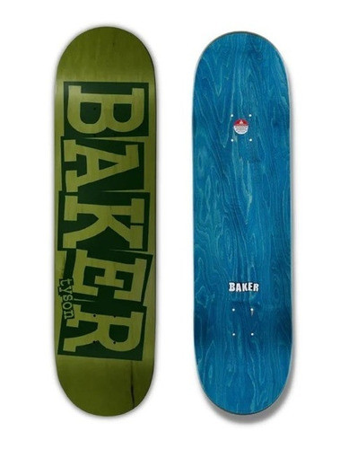 Shape Maple Skate Baker 8.0 Tyson Ribbon Green Veneer 0