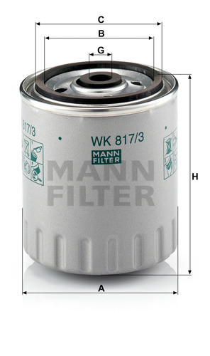 Filtro De Combustible Ssangyong Korando 96/06 0