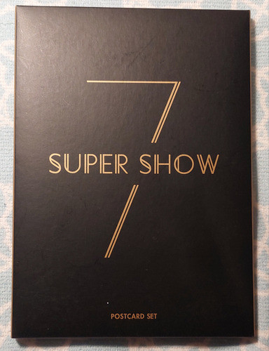 Super Junior Super Show 7 Postcard Set Oficial 0