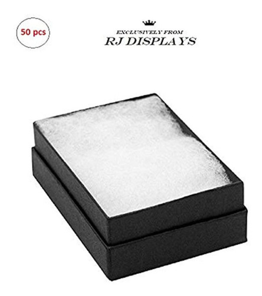 50 Unidades Negro Mate Color De Relleno De Algodon Regalo D 0