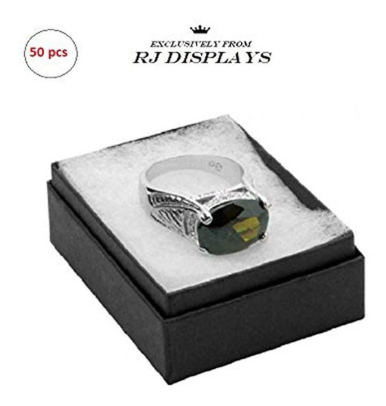 50 Unidades Negro Mate Color De Relleno De Algodon Regalo D 1