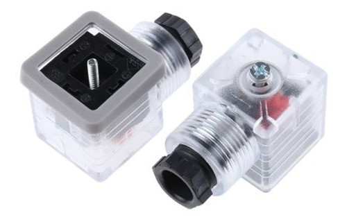 Conector Elétrico P/ Válvula Hidráulica C/led Din43650 Ac/dc 0