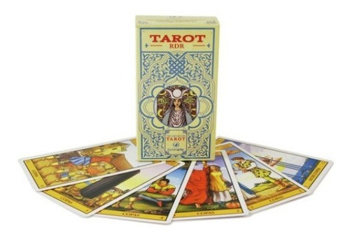 Cartas Del Tarot Rdr Raider Mazo 78 Arcanos C/ Instrucciones 0