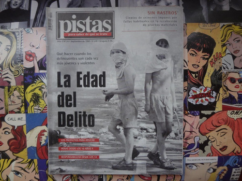 Revista Pistas 1998 Policiales Sdrech Yiya Murano Dillon 0