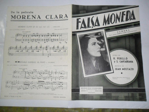 Falsa Moneda 1936 R. Perello S. Cantabrana Juan Mostazo 0