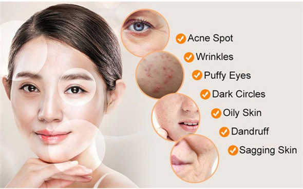 C/4 Eletrodos Portátil Aparelho Capilar De Alta Frequência 1 C/4 Eletrodos Portátil Aparelho Capilar De Alta Frequência 1