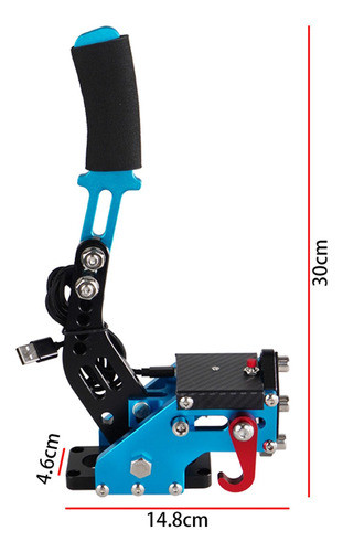 Freio De Mão Usb Desempenho Analógico Freio De Mão, Azul 1
