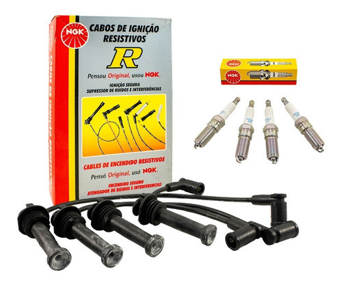 Kit Cables+bujias Ngk Ford Focus 98/04 1.8 2.0 16v Zetec Cuo 0