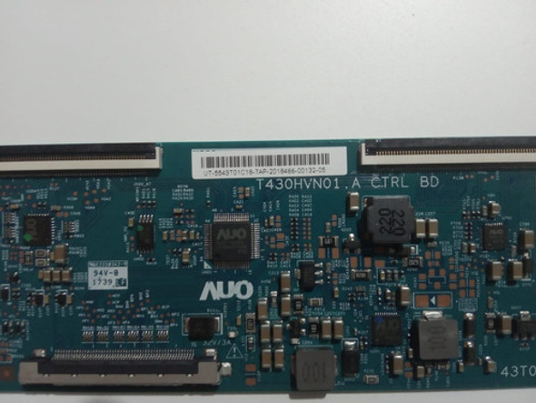 Placa T-con Tv Smart Sharp Sh4316mfi 1