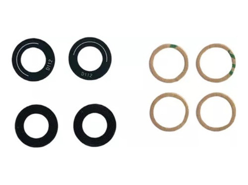 Vidrio Lente Camara Repuesto Para Motorola Moto G100 Kit 4 0