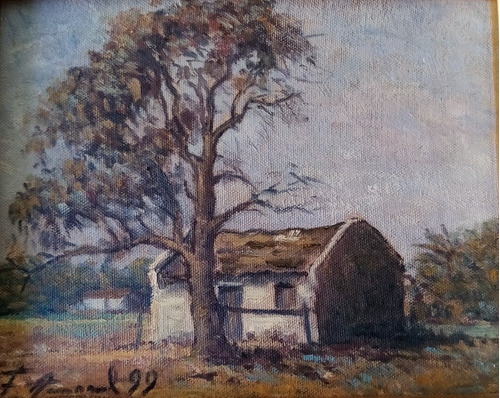 Cuadro Firmado Fernando Amaral - Rancho 1
