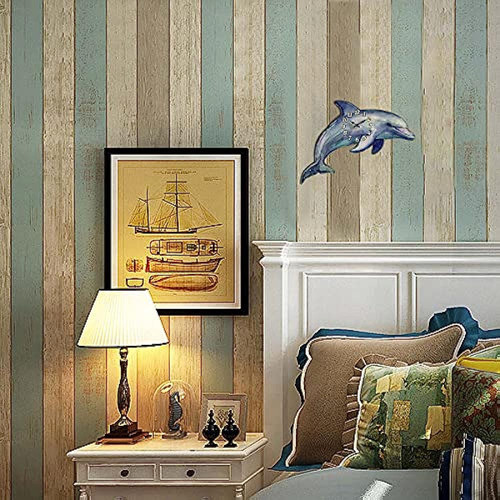 Sea Creations 14  Die Cut Dolphin Clock 1