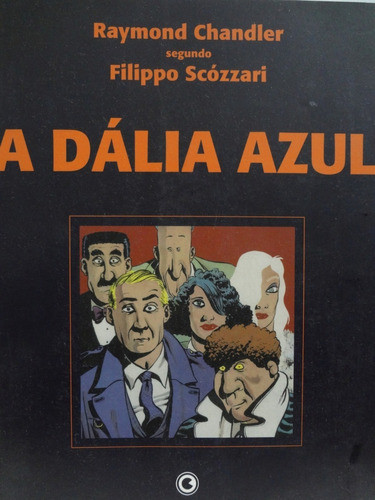 Gibi Hq A Dália Azul  Raymond Chandler E Filippo Scózzari 0