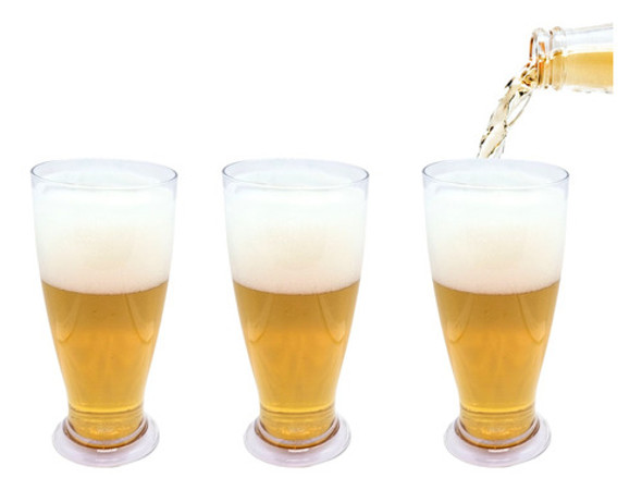Kit 10 Copo Tulipa P/ Chopp Cerveja Acrílico 220 Ml Promoção 0