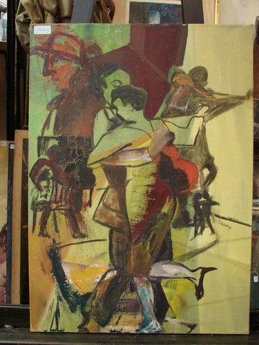 Hugo Sosa / Tango / Oleo Sobre Lienzo / 70 X 50 # 1448 0