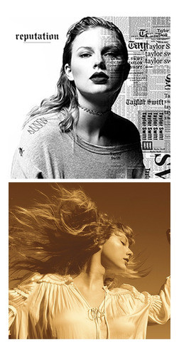 Combo Taylor Swift - Reputation + Fearless (2 Cds) 0