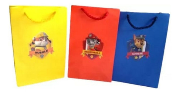 Bolsas Para Sorpresitas Personalizadas De Paw Patrol 0